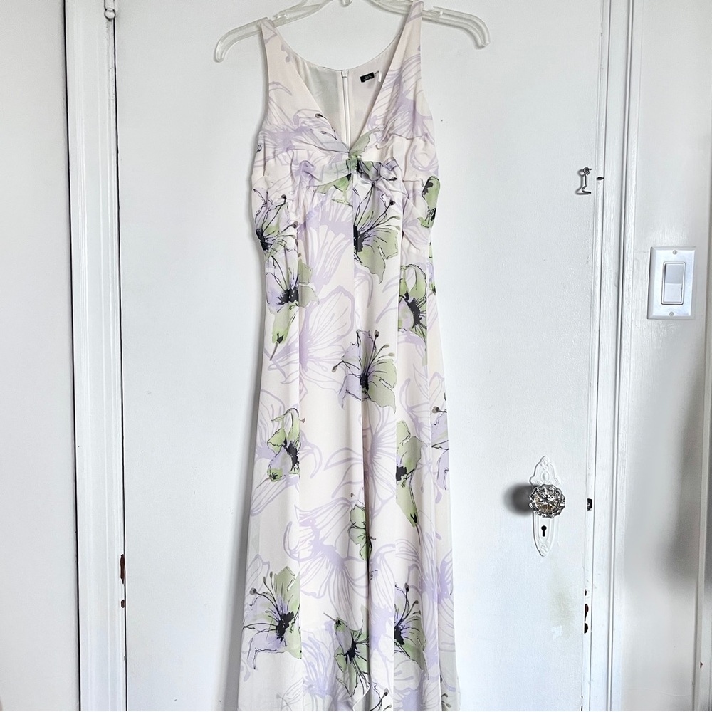 Vintage Floral Sleeveless Maxi summer and fall coastal cowgirl dress